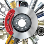 Vector Car Spares Concept with Disk Brake